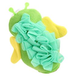 Babyhug Bee Shape Bath Glove - Green