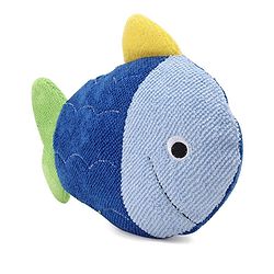Babyhug Fish Shape Bath Glove - Blue