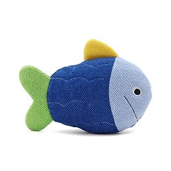 Babyhug Fish Shape Bath Glove - Blue