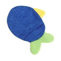 Babyhug Fish Shape Bath Glove - Blue