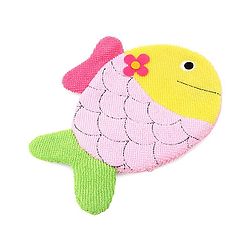 Babyhug Fish Shape Bath Glove - Blue