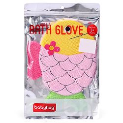 Babyhug Fish Shape Bath Glove - Blue