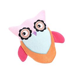 Babyhug Owl Shape Bath Glove - Orange