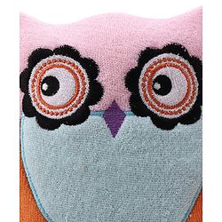 Babyhug Owl Shape Bath Glove - Orange