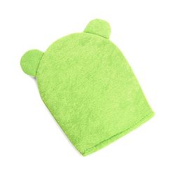 Babyhug Froggy Design Bath Glove - Green