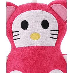 Babyhug Bath Glove - Yellow & White