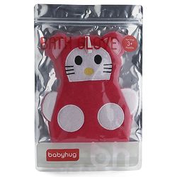 Babyhug Bath Glove - Yellow & White