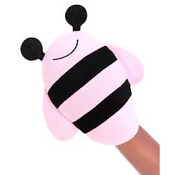 Babyhug Honeybee Shape Bath Glove - Pink