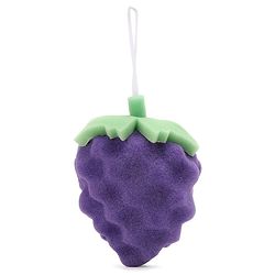 Babyhug Grapes Shape Bath Sponge - Purple