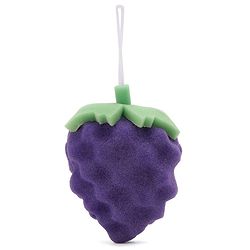 Babyhug Grapes Shape Bath Sponge - Purple