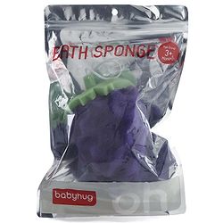 Babyhug Grapes Shape Bath Sponge - Purple