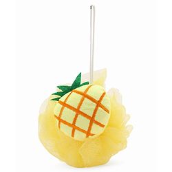 Babyhug Pineapple Sponge Bath Loofah - Yellow