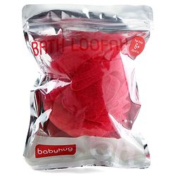 Babyhug Strawberry Sponge Bath Loofah - (Color May Vary)