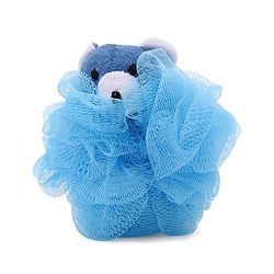 Babyhug Baby Teddy Bath Loofah - Blue