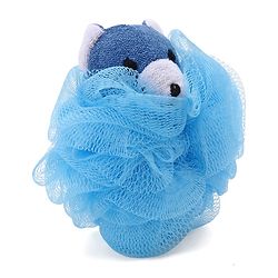 Babyhug Baby Teddy Bath Loofah - Blue
