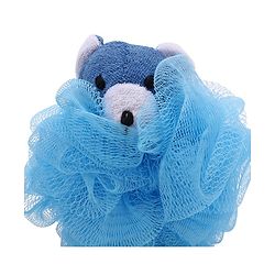 Babyhug Baby Teddy Bath Loofah - Blue