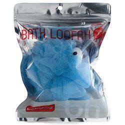 Babyhug Baby Teddy Bath Loofah - Blue