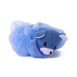 Babyhug Baby Teddy Bath Loofah - Blue