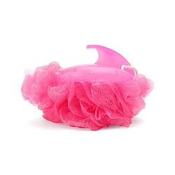 Babyhug Baby Bath Loofah with handle - Pink