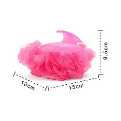 Babyhug Baby Bath Loofah with handle - Pink