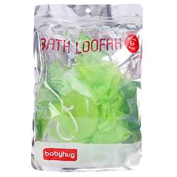 Babyhug Baby Bath Loofah with handle - Pink