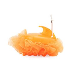 Babyhug Baby Bath Loofah with handle - Pink