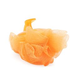 Babyhug Baby Bath Loofah with handle - Pink
