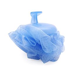 Babyhug Baby Bath Loofah with handle - Pink