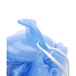 Babyhug Baby Bath Loofah with handle - Pink