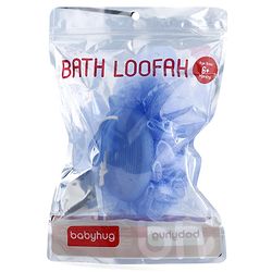 Babyhug Baby Bath Loofah with handle - Pink