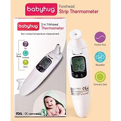 Babyhug 3 in 1 Infrared Non Contact Thermometer - Violet