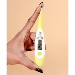 Babyhug Flexi Digital Thermometer - Yellow
