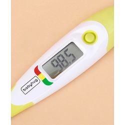 Babyhug Flexi Digital Thermometer - Yellow