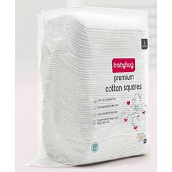 Babyhug Premium Cotton Squares - 60 Pieces