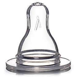 Babyhug Standard Neck Glass Feeding BottlePink - 250 ml