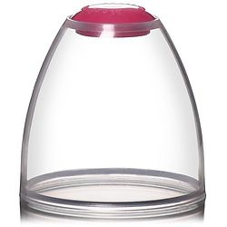 Babyhug Standard Neck Glass Feeding BottlePink - 250 ml
