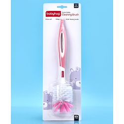 Babyhug Bottle Cleaning Brush - Pink