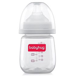 Babyhug Manual Breast Pump with Adjustable Suction & Massage Mode - Yellow