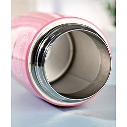 Babyhug Stainless Steel Insulated Sipper Bottle Pink - 350 ml
