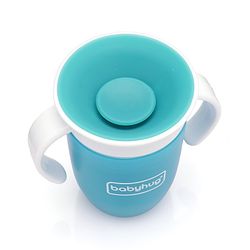 Babyhug 360 Degree Spill Proof Training Sipper Cup Blue - 240 ml