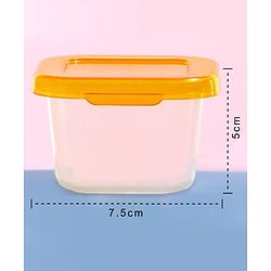Babyhug Food Storage Containers Set of 6 - Multicolour