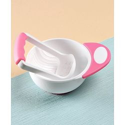 Babyhug Baby Food Grind Bowl - Pink