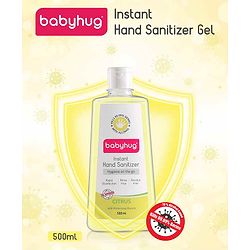 Babyhug Alcohol Based Hand Sanitizer Citrus Fragrance - 500 ml