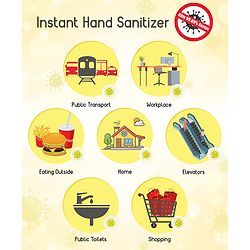 Babyhug Alcohol Based Hand Sanitizer Citrus Fragrance - 500 ml
