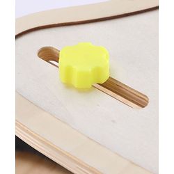 Babyhug Montreal Modern Pine Wood High Chair - Brown| Adjustable Food Tray| Stable Design