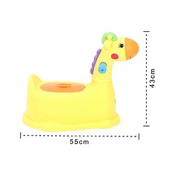 Babyhug Giffee Potty Chair - Yellow