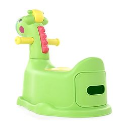 Babyhug Giraffe Shaped Potty Chair - Green