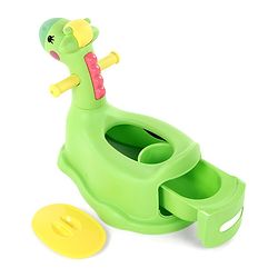 Babyhug Giraffe Shaped Potty Chair - Green
