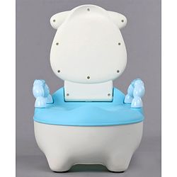 Babyhug Cow Potty Chair - White Blue