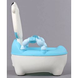 Babyhug Cow Potty Chair - White Blue